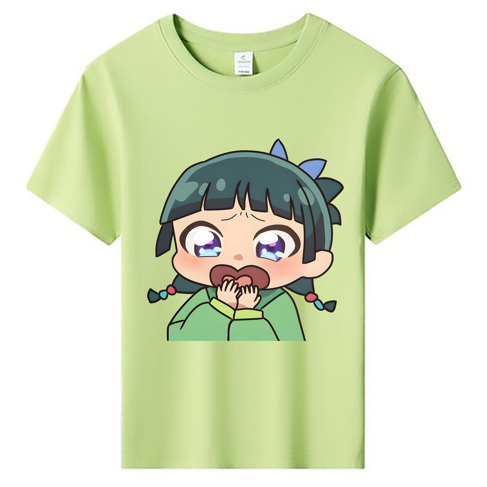 （画像用） 薬屋のひとりごと The Apothecary Diaries 綿100％キッズTシャツ（フロントプリント）